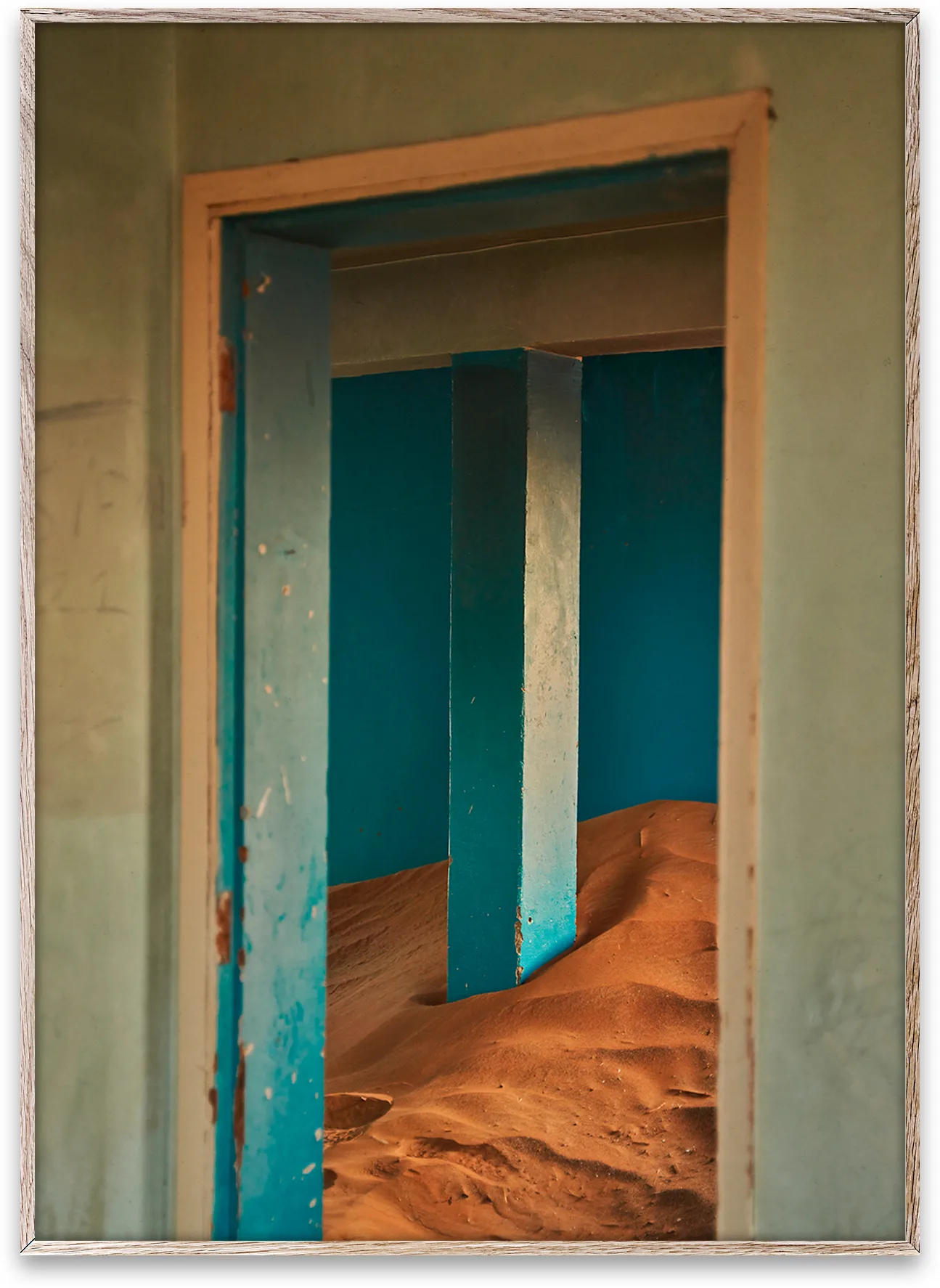 Sand Village III plakat, 50 x 70 cm Paper Collective