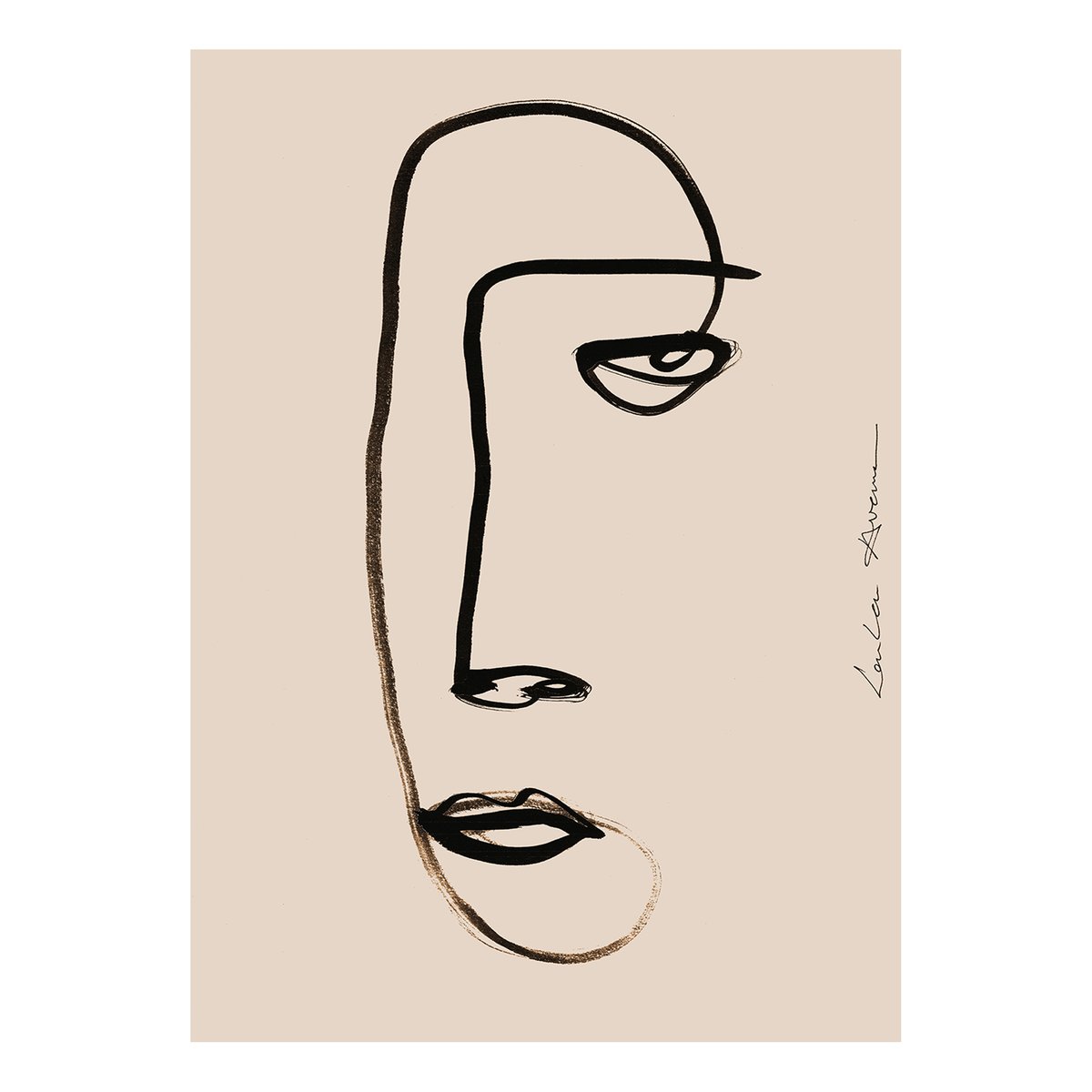 Bilde av Serious Dreamer poster 70x100 cm