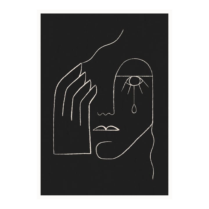 Single Tear poster - 50x70 cm - Paper Collective