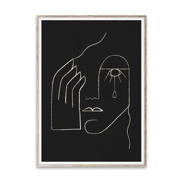 Single Tear poster - 50x70 cm - Paper Collective