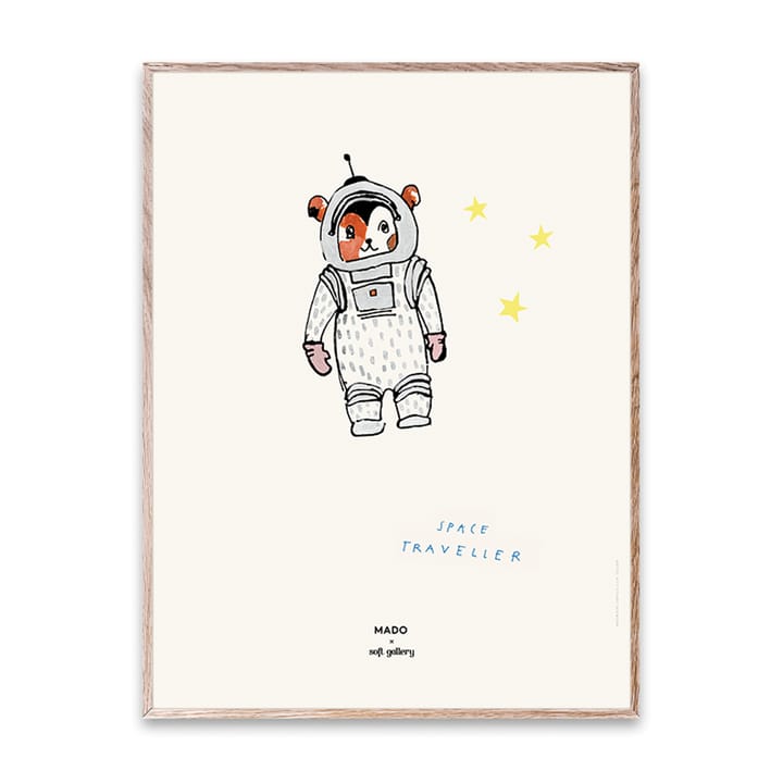 Space Traveller plakat - 30 x 40 cm - Paper Collective