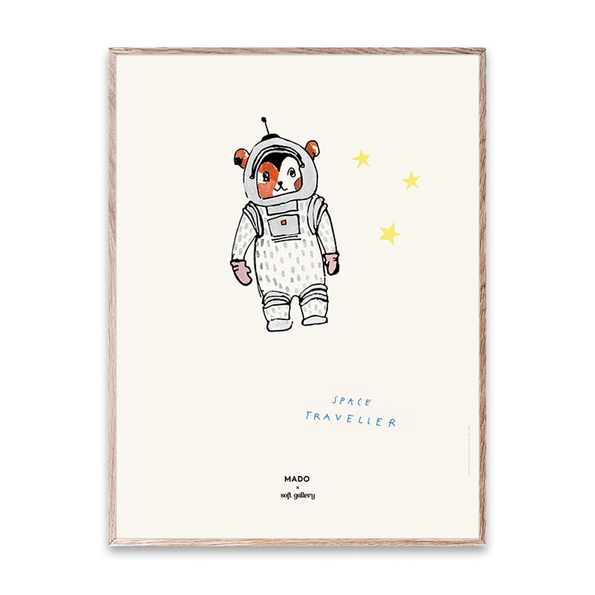 Paper Collective Space Traveller plakat 30 x 40 cm