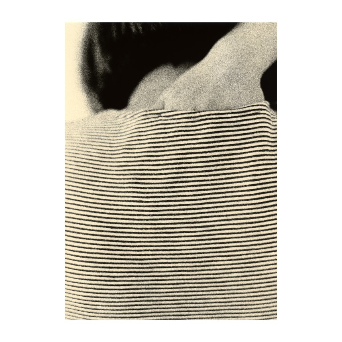 Paper Collective Striped Shirt plakat 30 x 40 cm | Skandinavisk Design | Poster | Gul