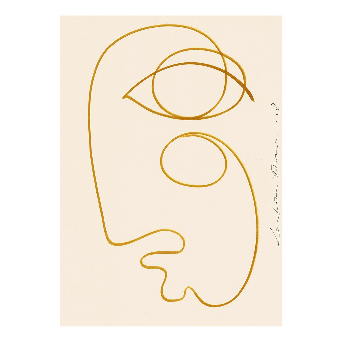 Paper Collective Sunkissed poster 50x70 cm | Skandinavisk Design | Poster | Beige