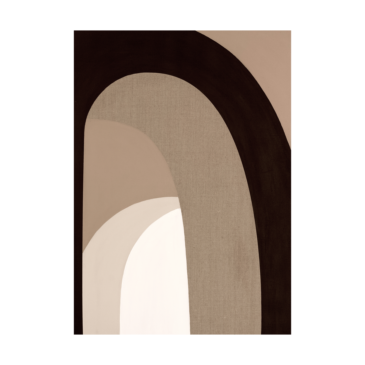Paper Collective The Arch 01 poster 50x70 cm | Skandinavisk Design | Poster | Beige