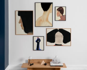 The Black Hair plakat - 30 x 40 cm - Paper Collective