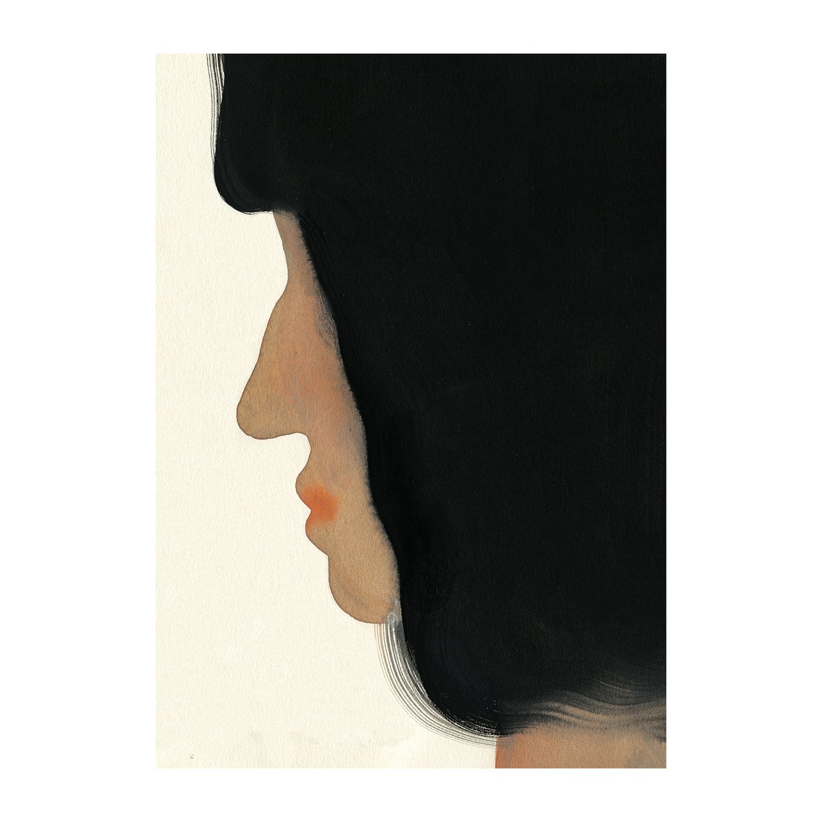 The Black Hair plakat 50 x 70 cm