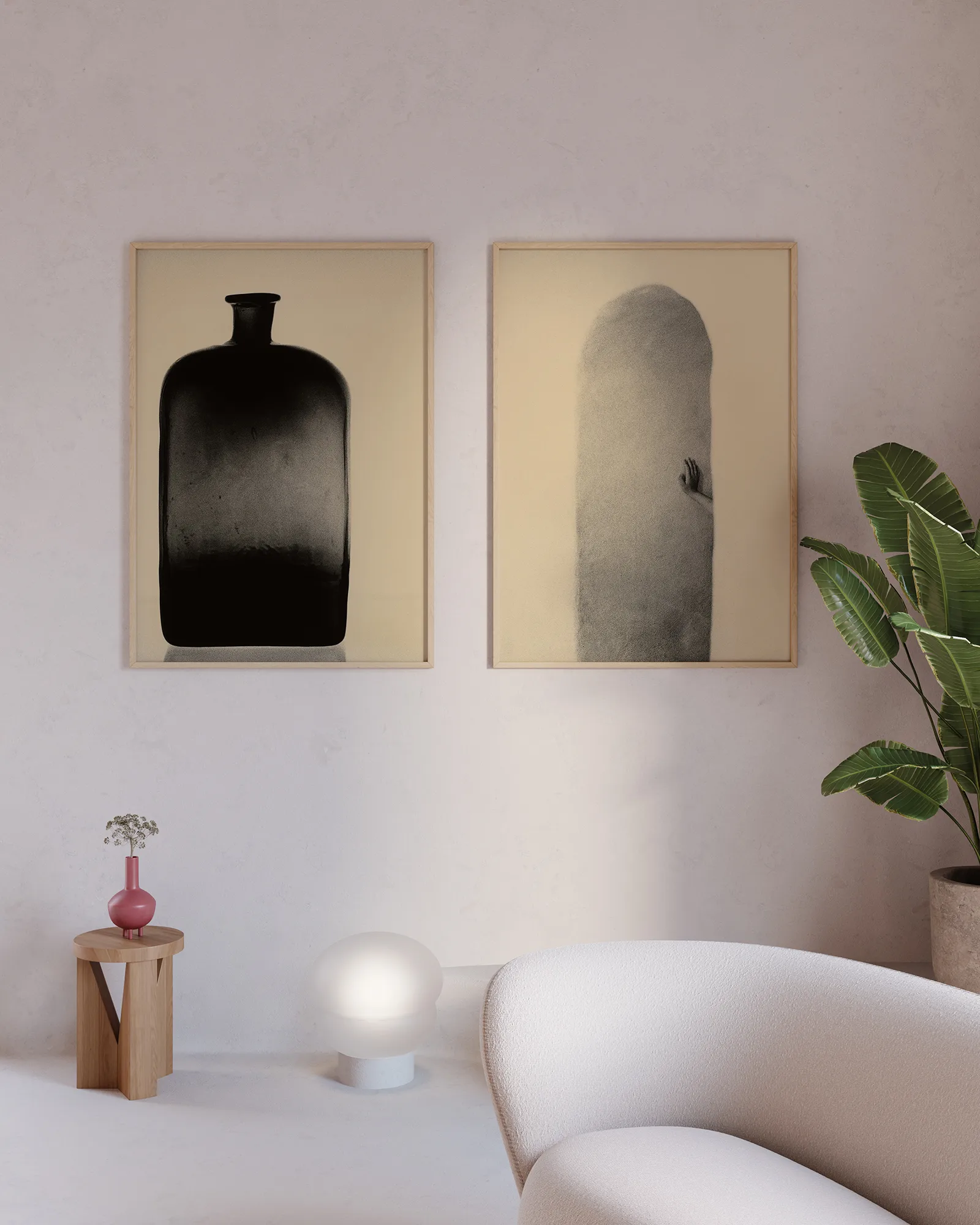 The Bottle plakat, 50 x 70 cm Paper Collective