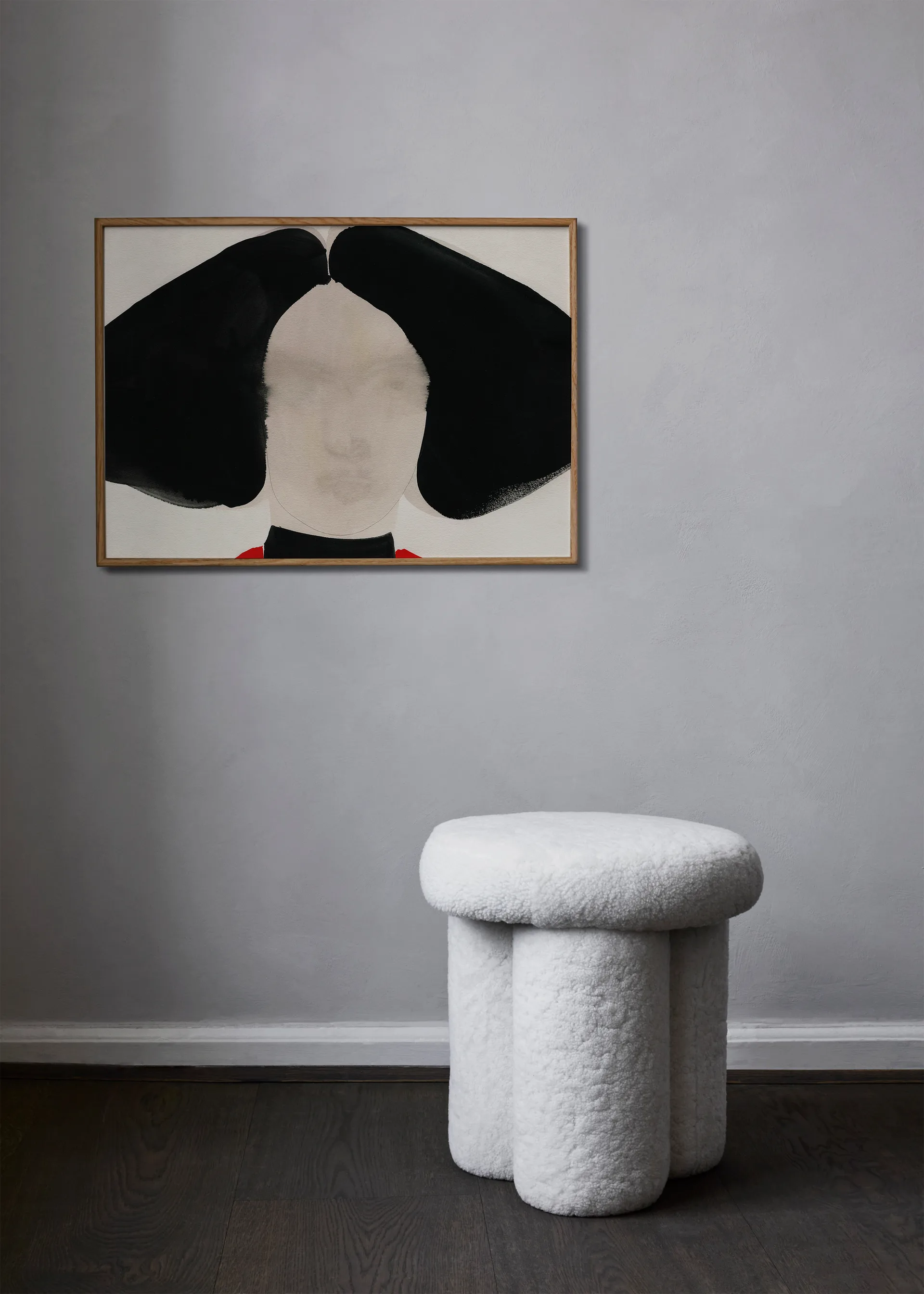 The Haircut plakat, 30 x 40 cm Paper Collective