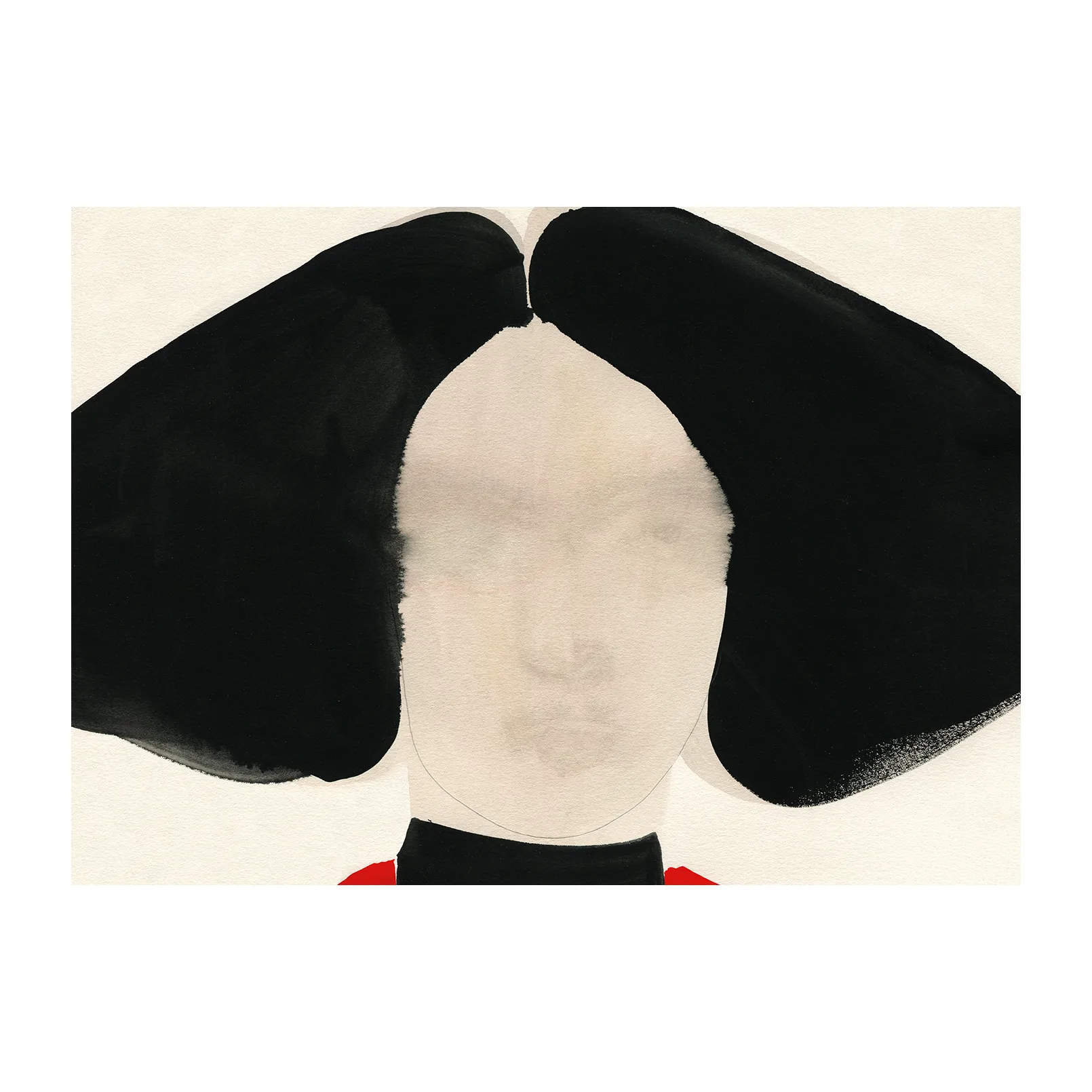 The Haircut plakat, 50 x 70 cm Paper Collective