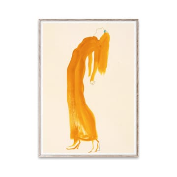 The Saffron Dress poster - 30x40 cm - Paper Collective