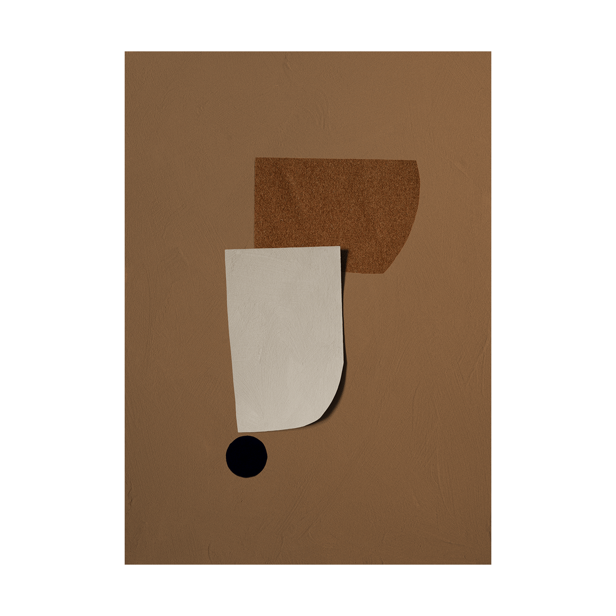 Paper Collective Tipping Point 02 poster 70x100 cm | Skandinavisk Design | Poster | Brun