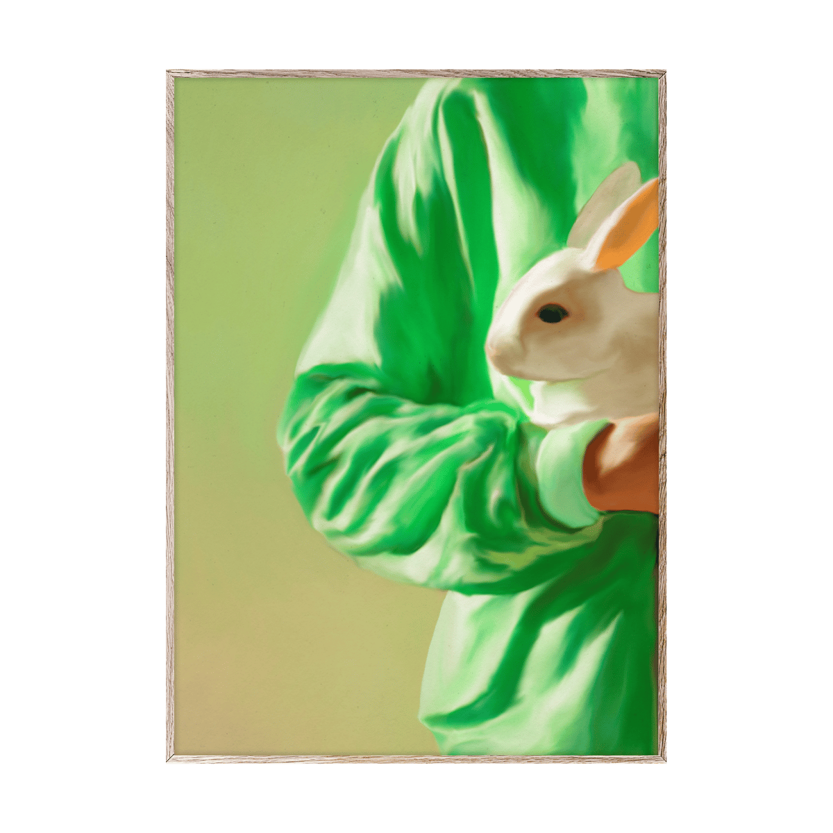 White Rabbit poster 70 x 100 cm