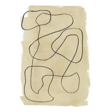 Wiggle plakat - 30 x 40 cm - Paper Collective