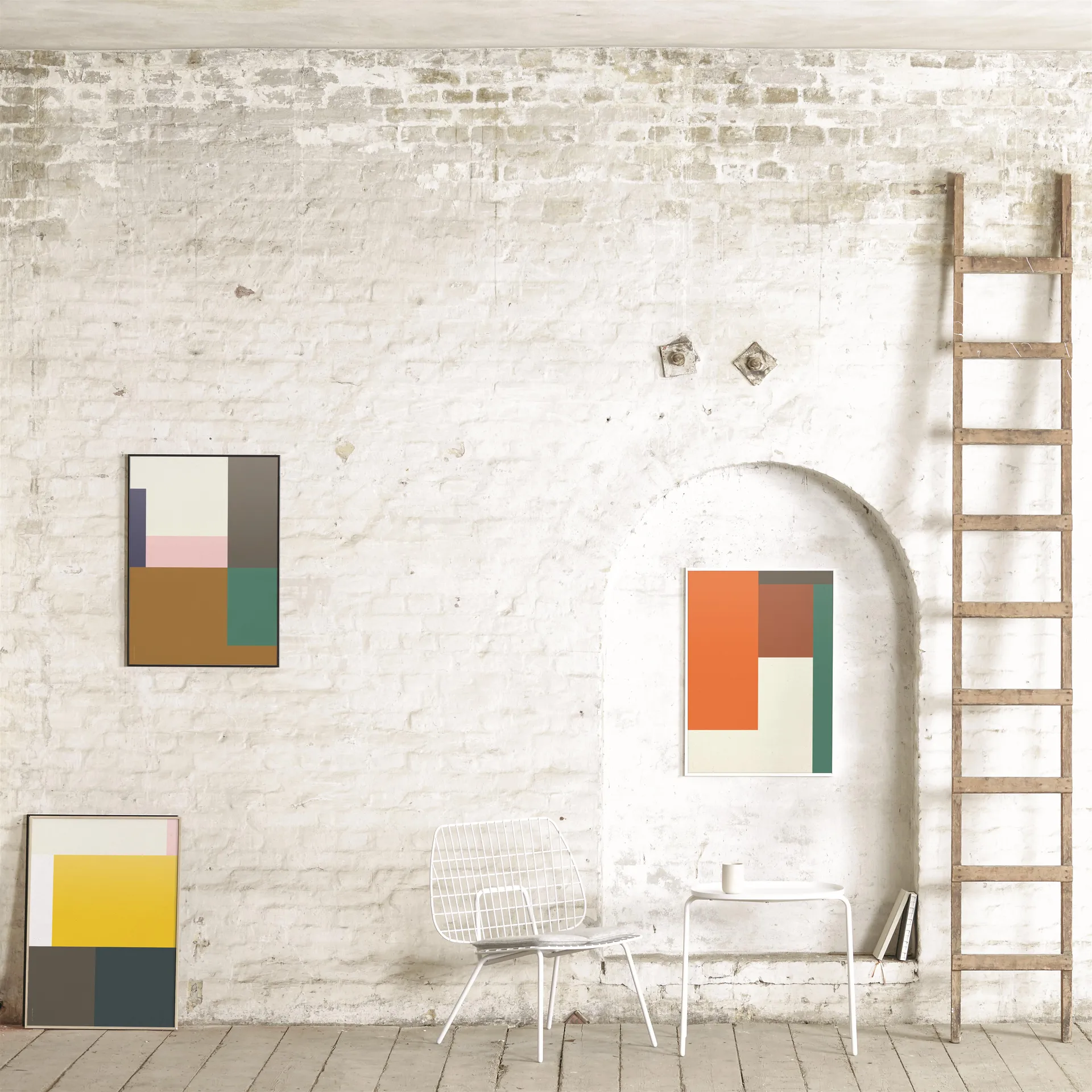 Wrong Geometry poster, modell 04, 50x70 cm Paper Collective