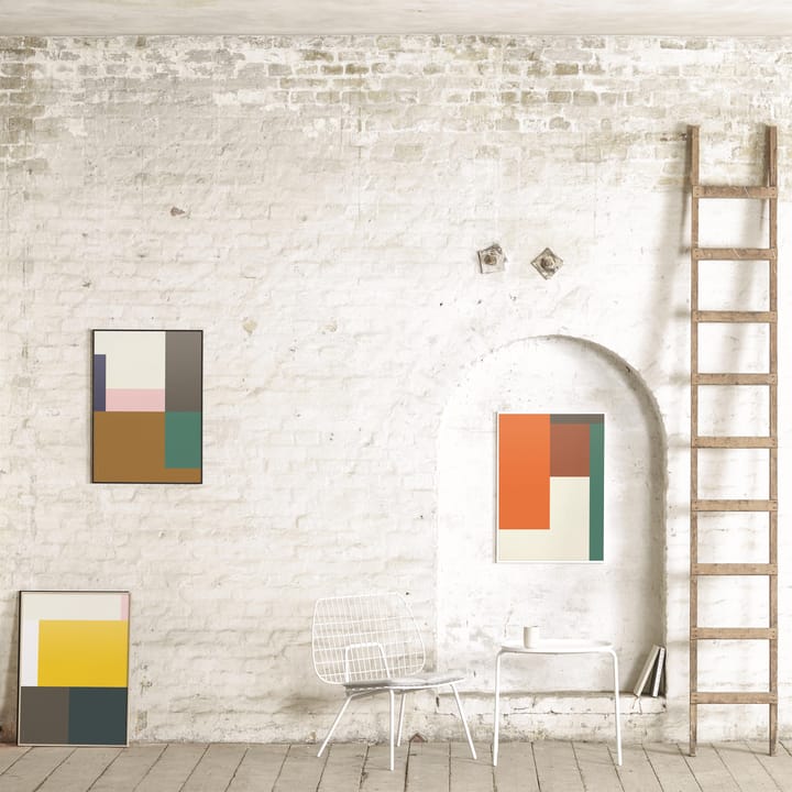 Wrong Geometry poster - modell 04, 50x70 cm - Paper Collective