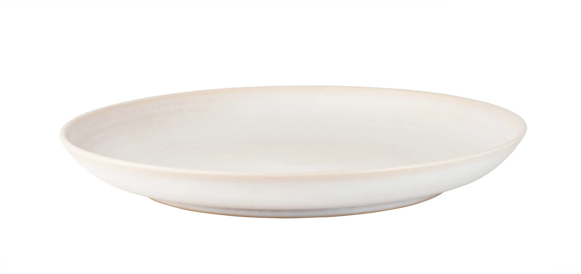 Lantliv tallerken Ø27 cm, Hvit Paradisverkstaden