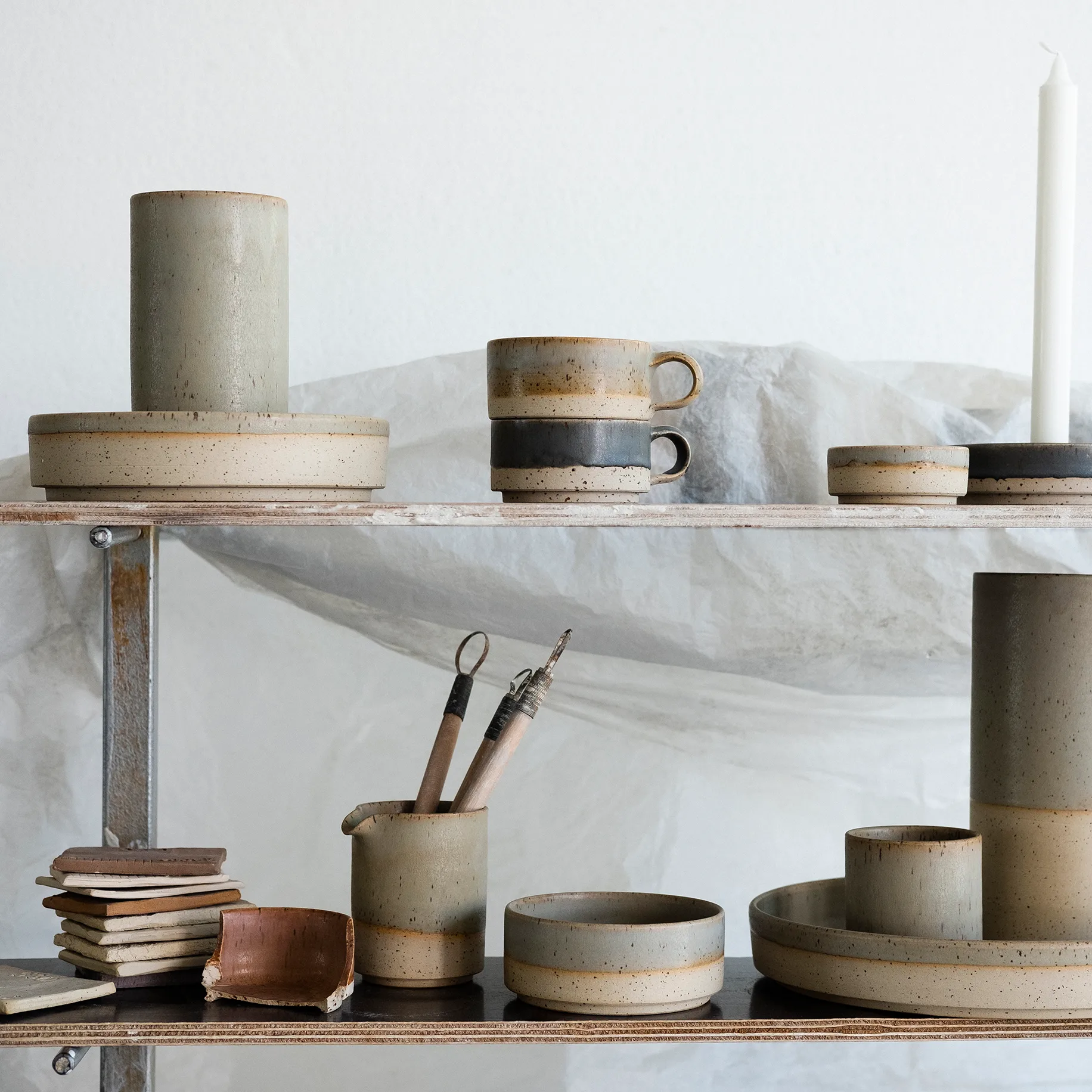 Paradis Lowkey vase liten, Natur Paradisverkstaden