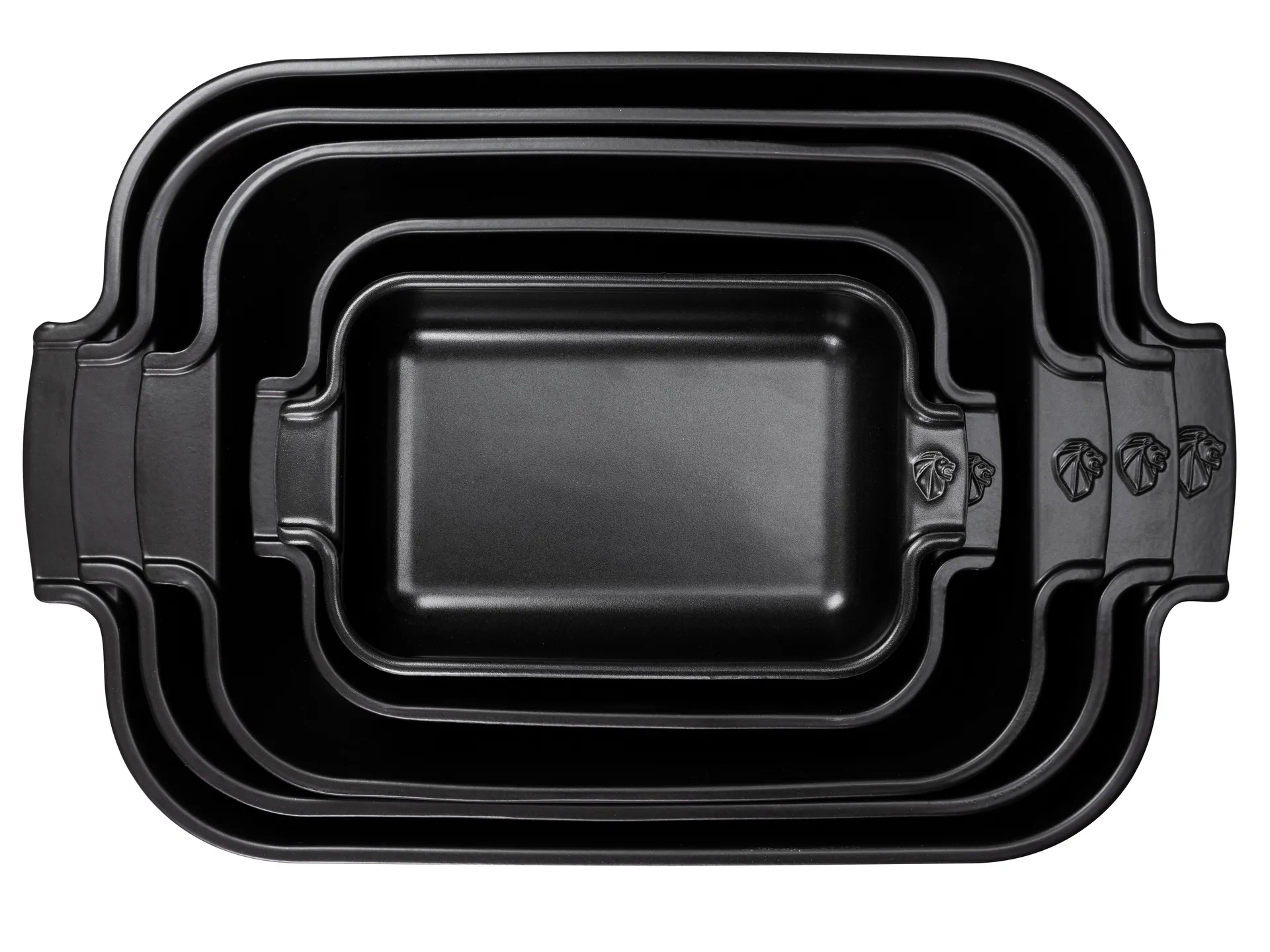 Appolia keramikkform 16x25 cm, Satin black Peugeot