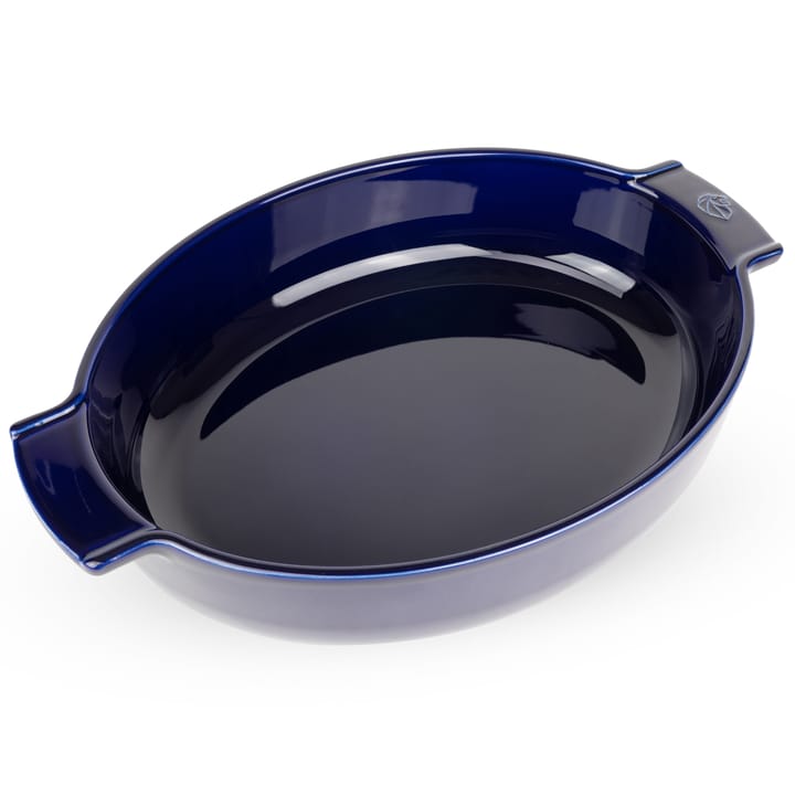 Appolia keramisk form oval 40 cm, Blå Peugeot
