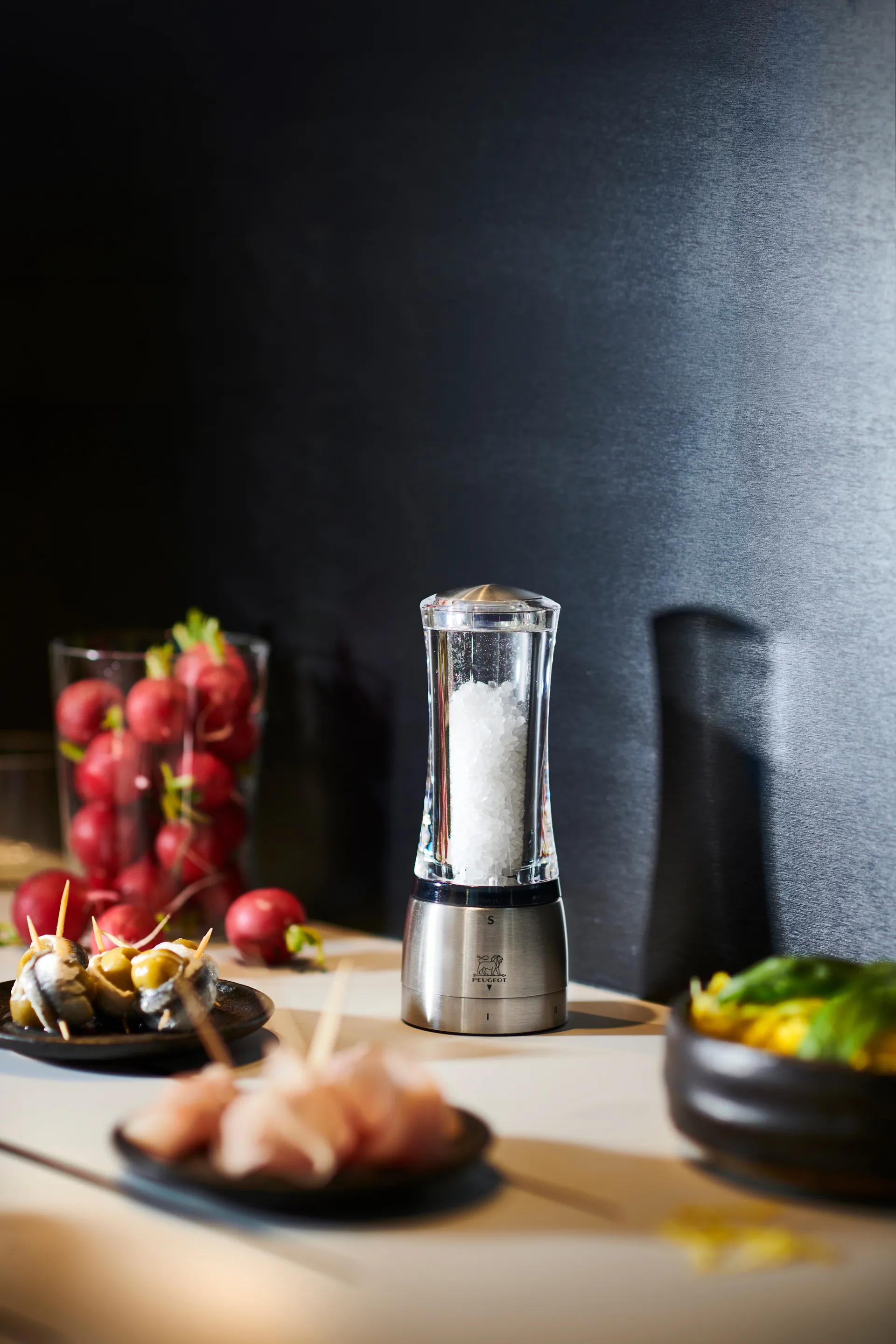 Daman Z saltkvern 16 cm, Black Peugeot