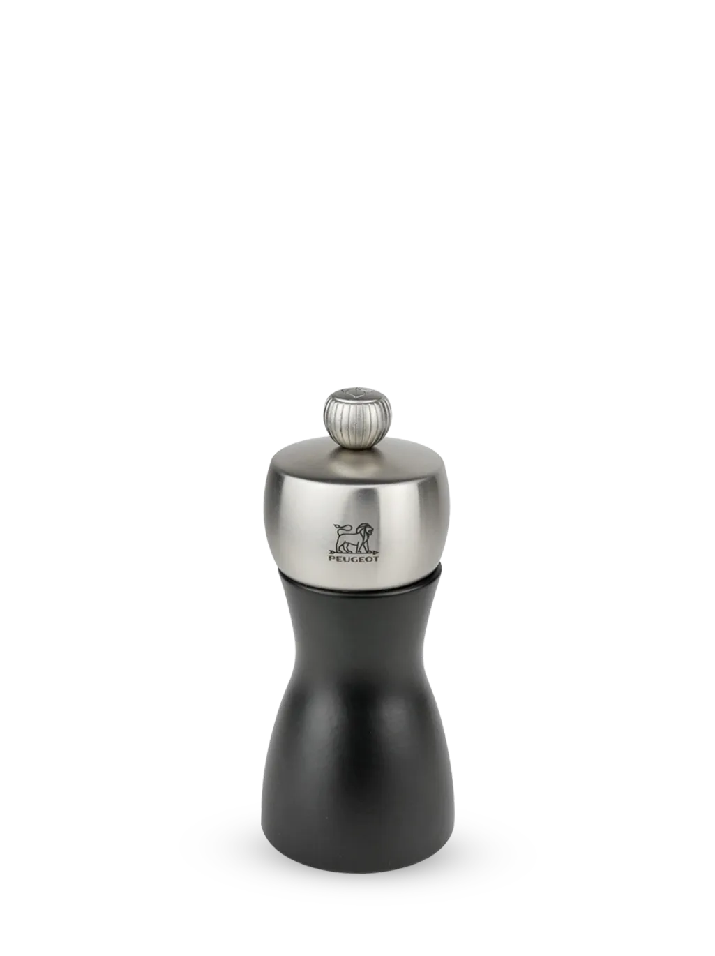 Fidji saltkvern 12 cm, Tre-stål matt svart Peugeot