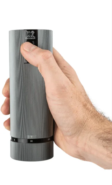 Line Z DUO Electric salt-og pepperkvern 2 deler, Aluminium-carbon Peugeot