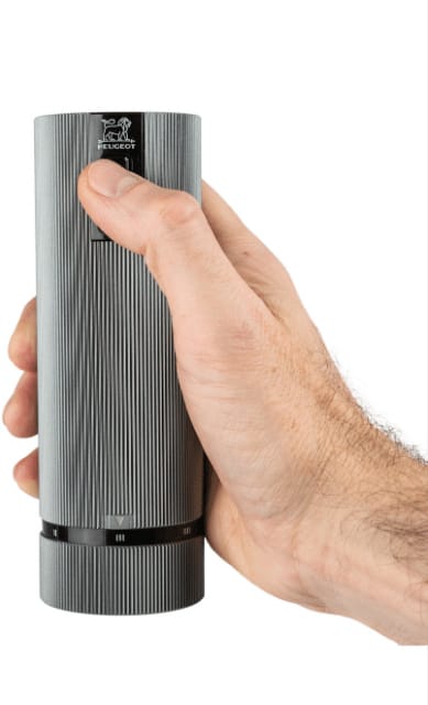 Line Z DUO Electric salt-og pepperkvern 2 deler, Aluminium-carbon Peugeot