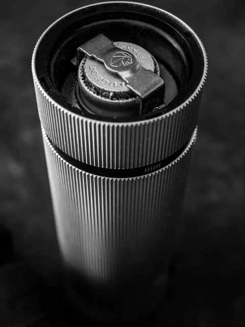 Line Z DUO Electric salt-og pepperkvern 2 deler, Aluminium-carbon Peugeot