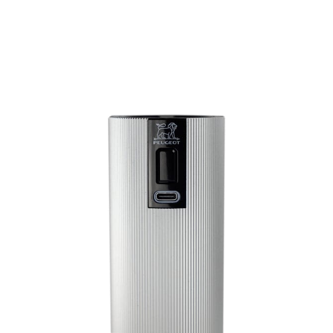 Line Z Elektrisk saltkvern 15 cm, Aluminium Peugeot