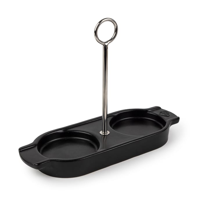 Linea krydderkvernstativ med håndtak, Satin black Peugeot