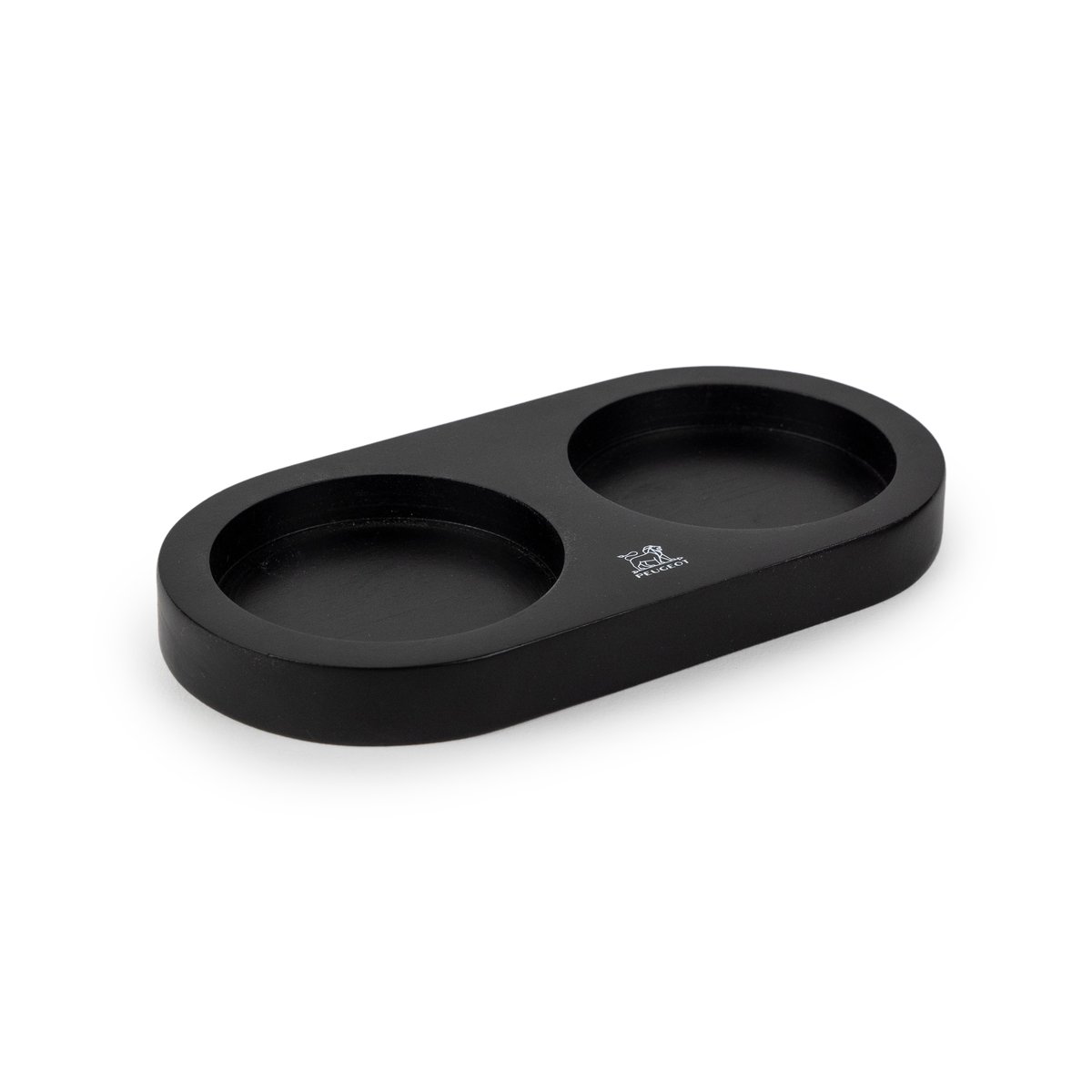 Peugeot Linea Bamboo tray with handle matt black