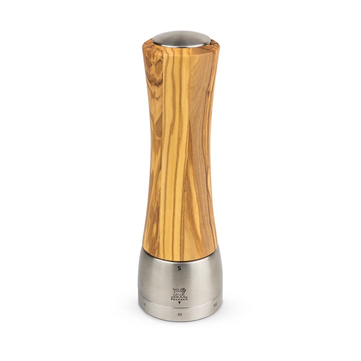 Madras Z saltkvern 21 cm - Olive wood-stainless steel - Peugeot