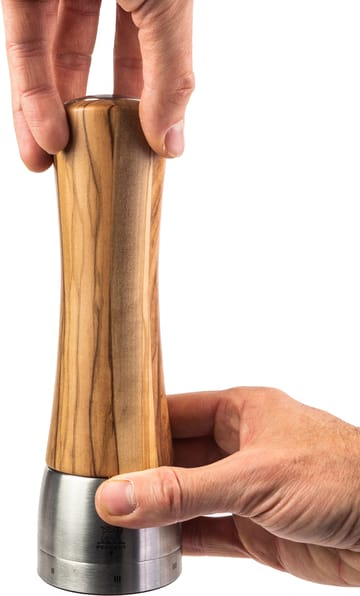 Madras Z saltkvern 21 cm - Olive wood-stainless steel - Peugeot