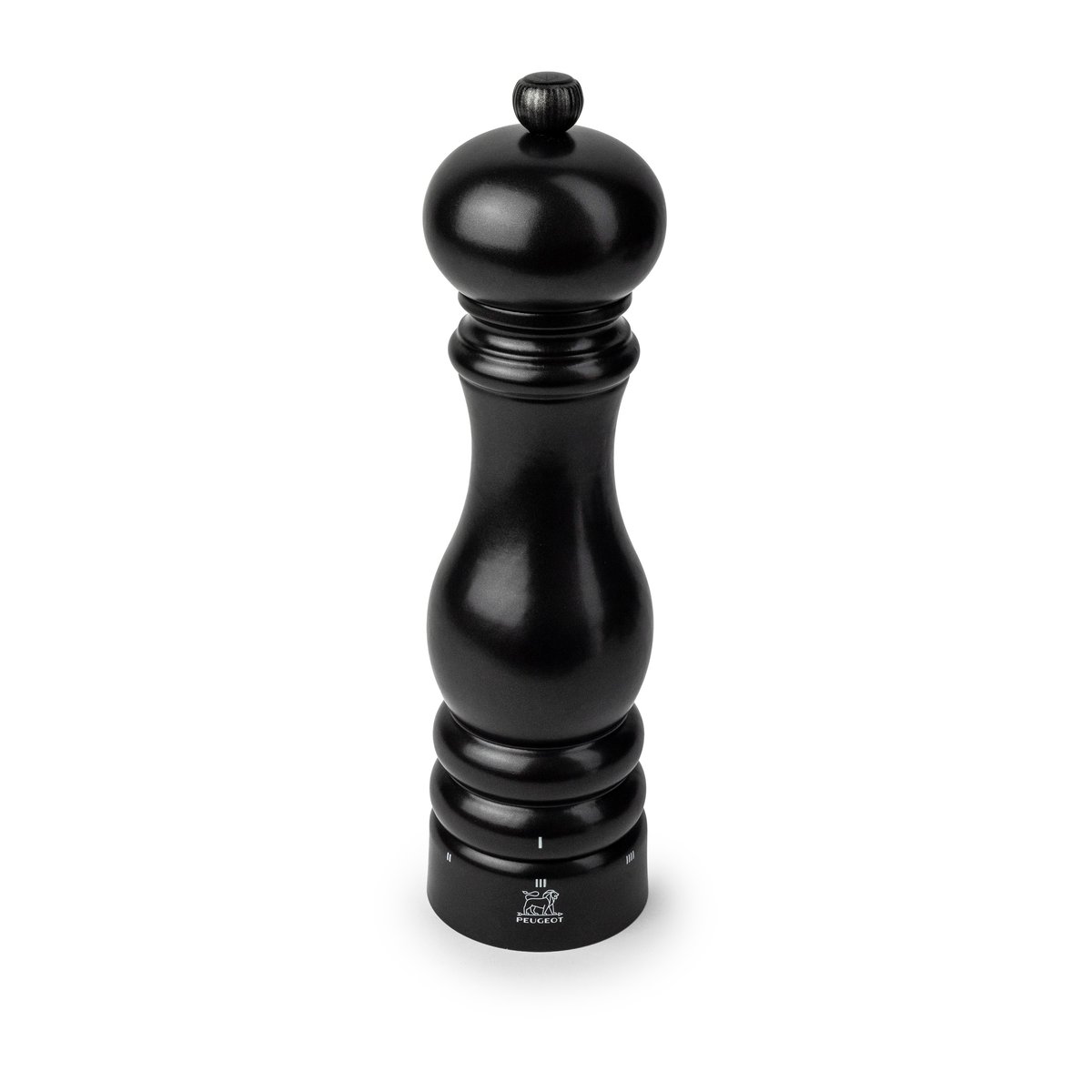 Peugeot Paris pepper grinder U'Select Wood Black Satin 22 cm