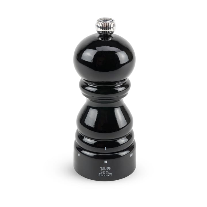 Paris u'Select Z saltkvern 12 cm - Lacquered black - Peugeot