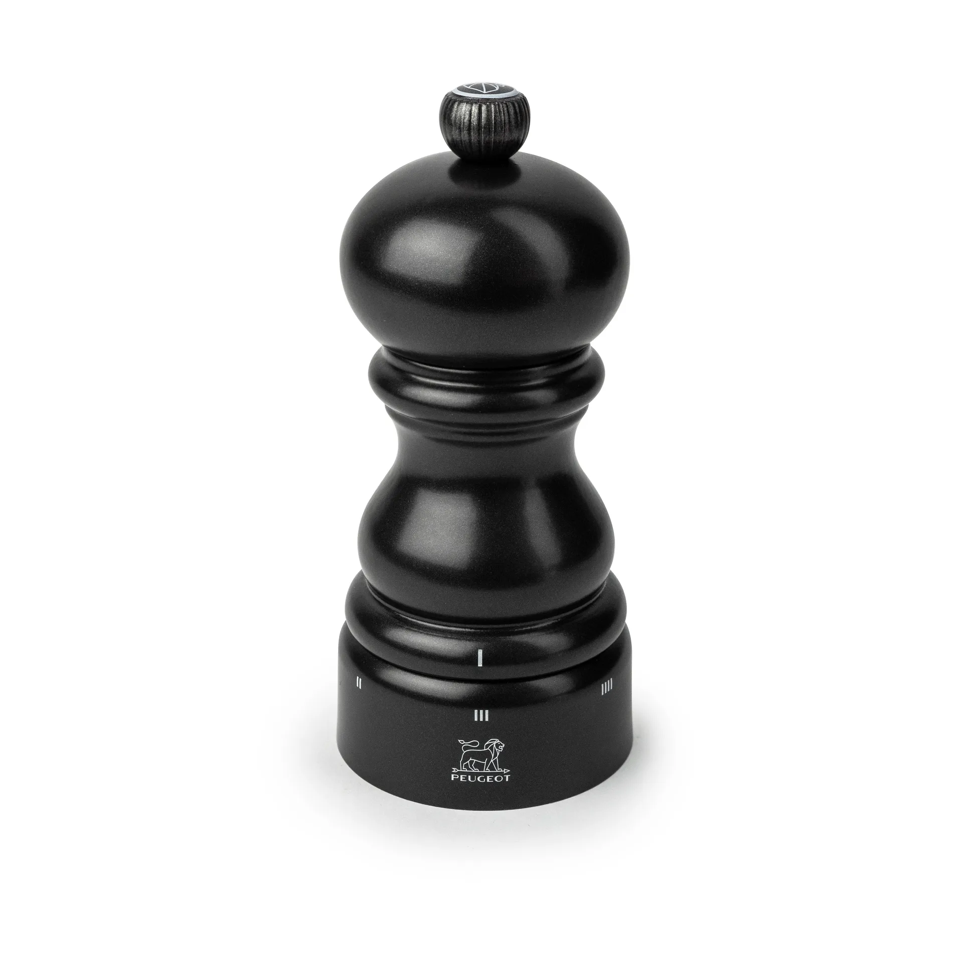 Paris u'Select Z saltkvern 12 cm, Satin black Peugeot