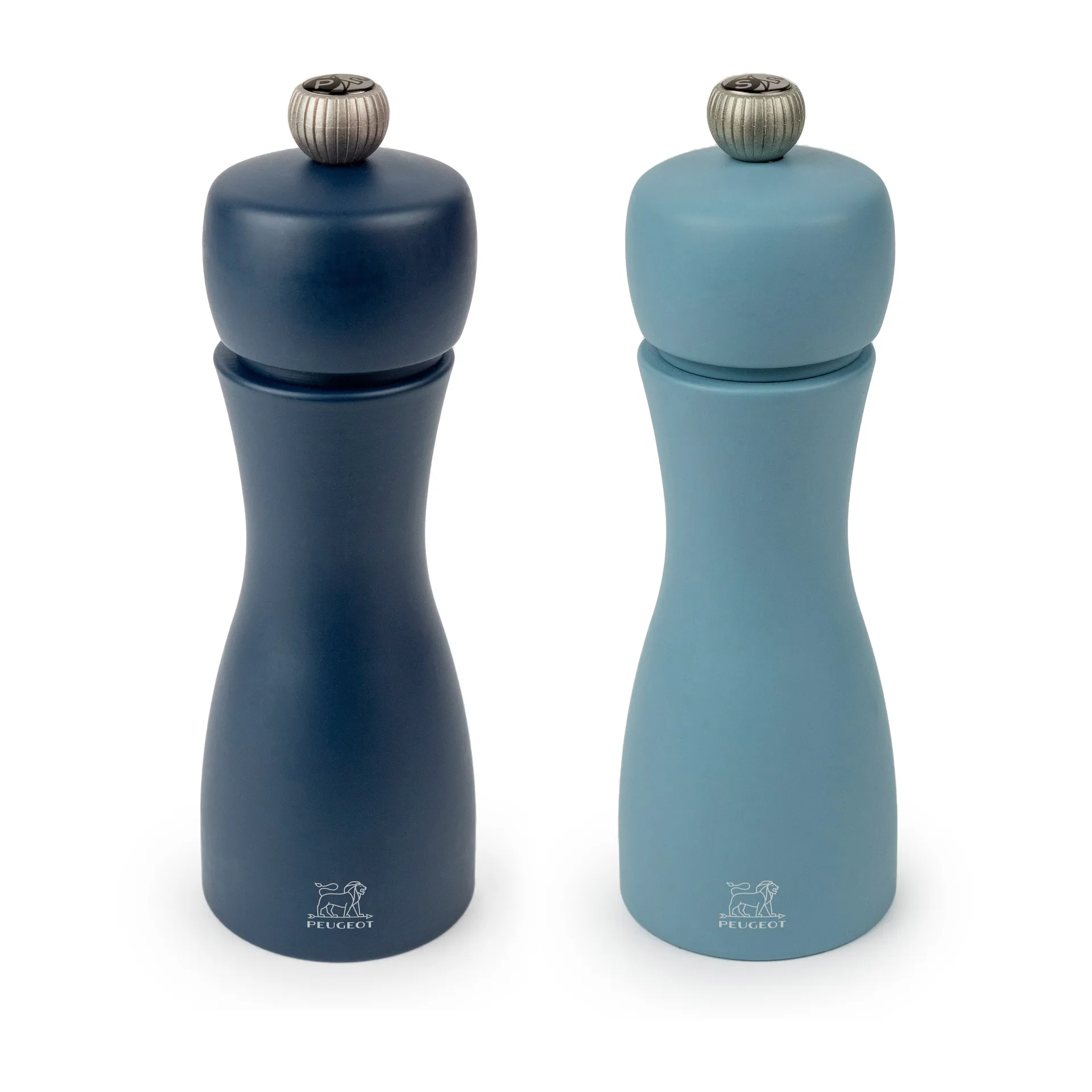 Tahiti sett Air salt- og pepperkvern 15 cm, Night & azur Peugeot