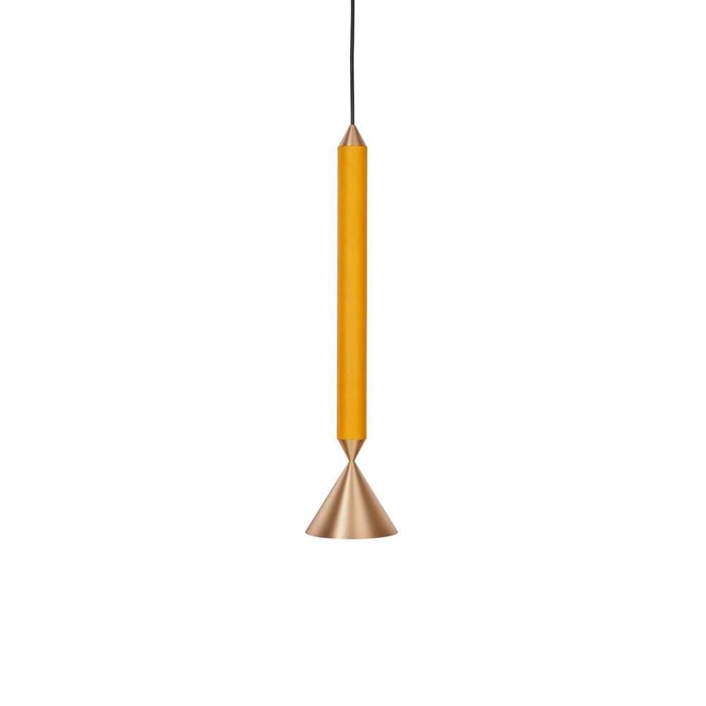 Bilde av Pholc Apollo 39 takpendel honey gold messing