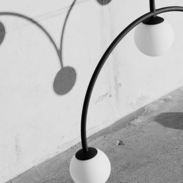 Bounce 116 taklampe - Svart-opalglass - Pholc