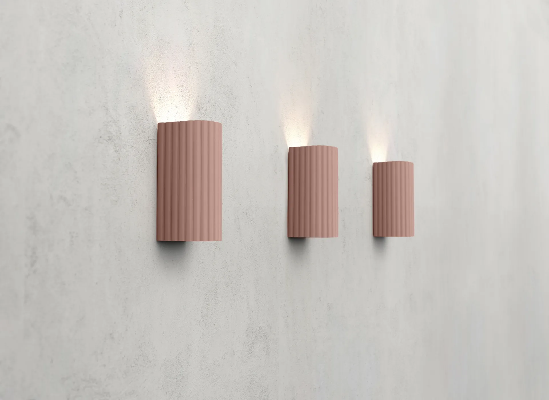 Donna 15 vegglampe, Chestnut Pholc