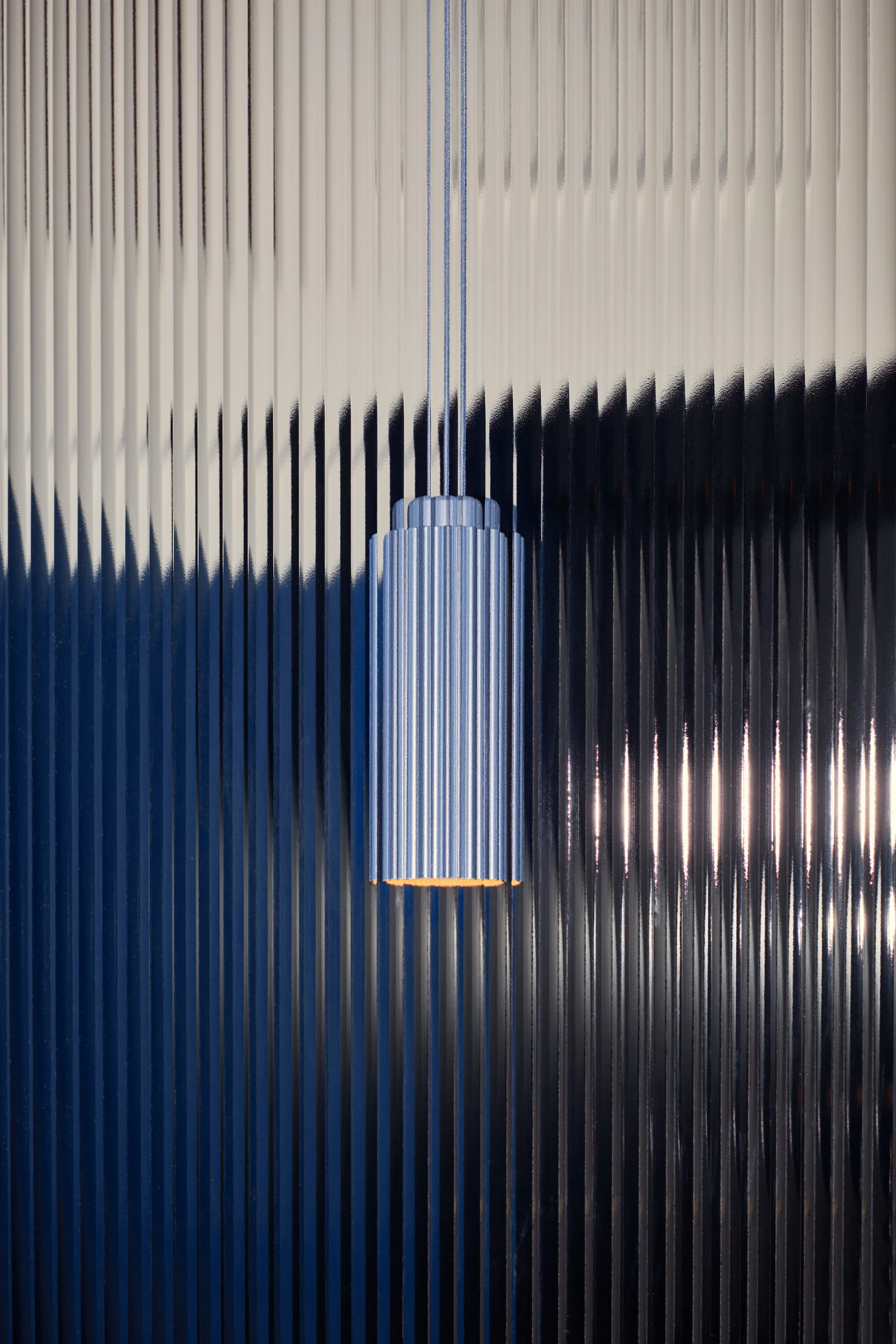 Donna 7 pendellampe GU10, Midnight blue Pholc