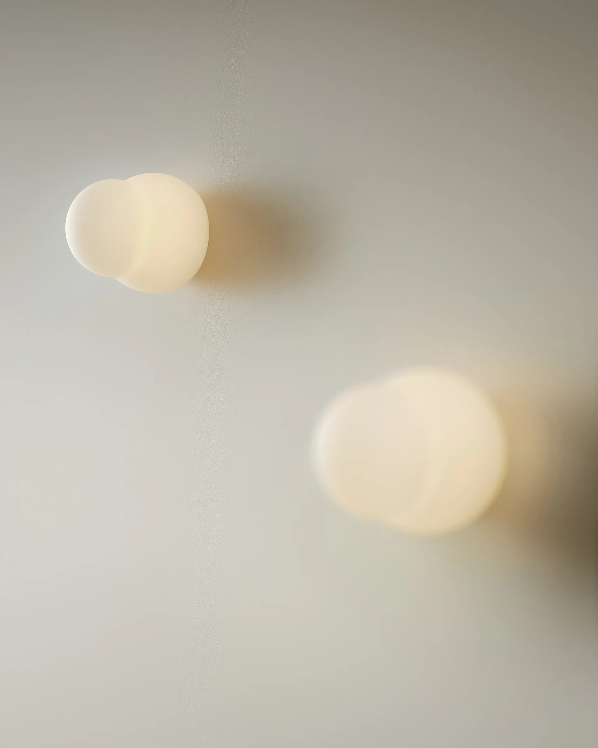 Fall 11 vegglampe, Hvit Pholc