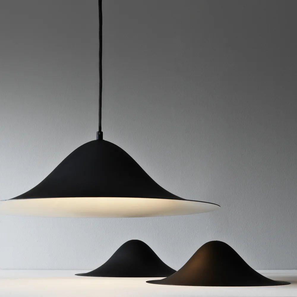 Hans 35 takpendel, Sort matt, medium Pholc