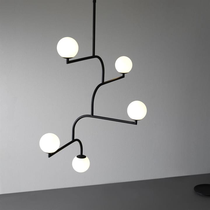 Mobil 100 taklampe, sort Pholc