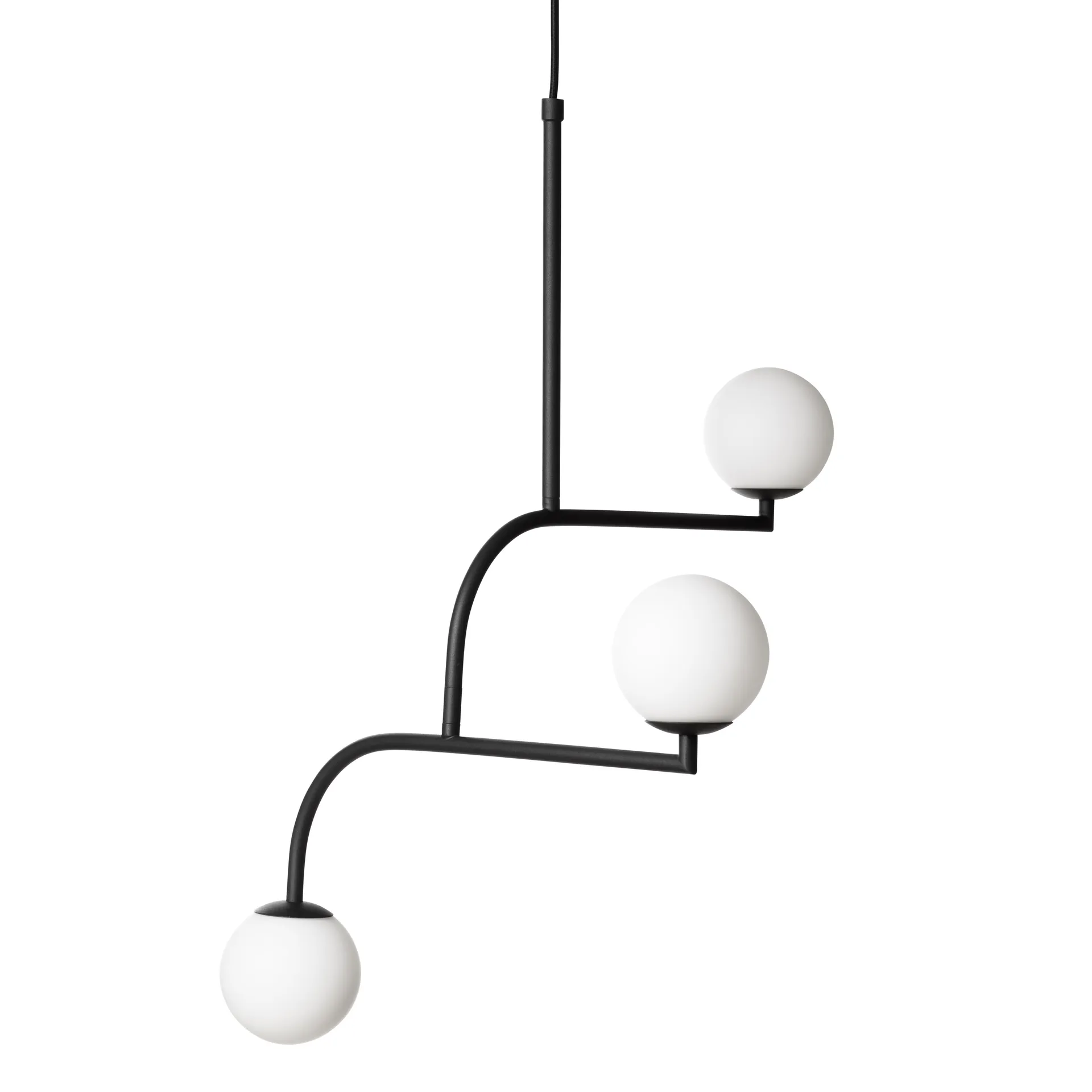 Mobil taklampe 70, sort Pholc