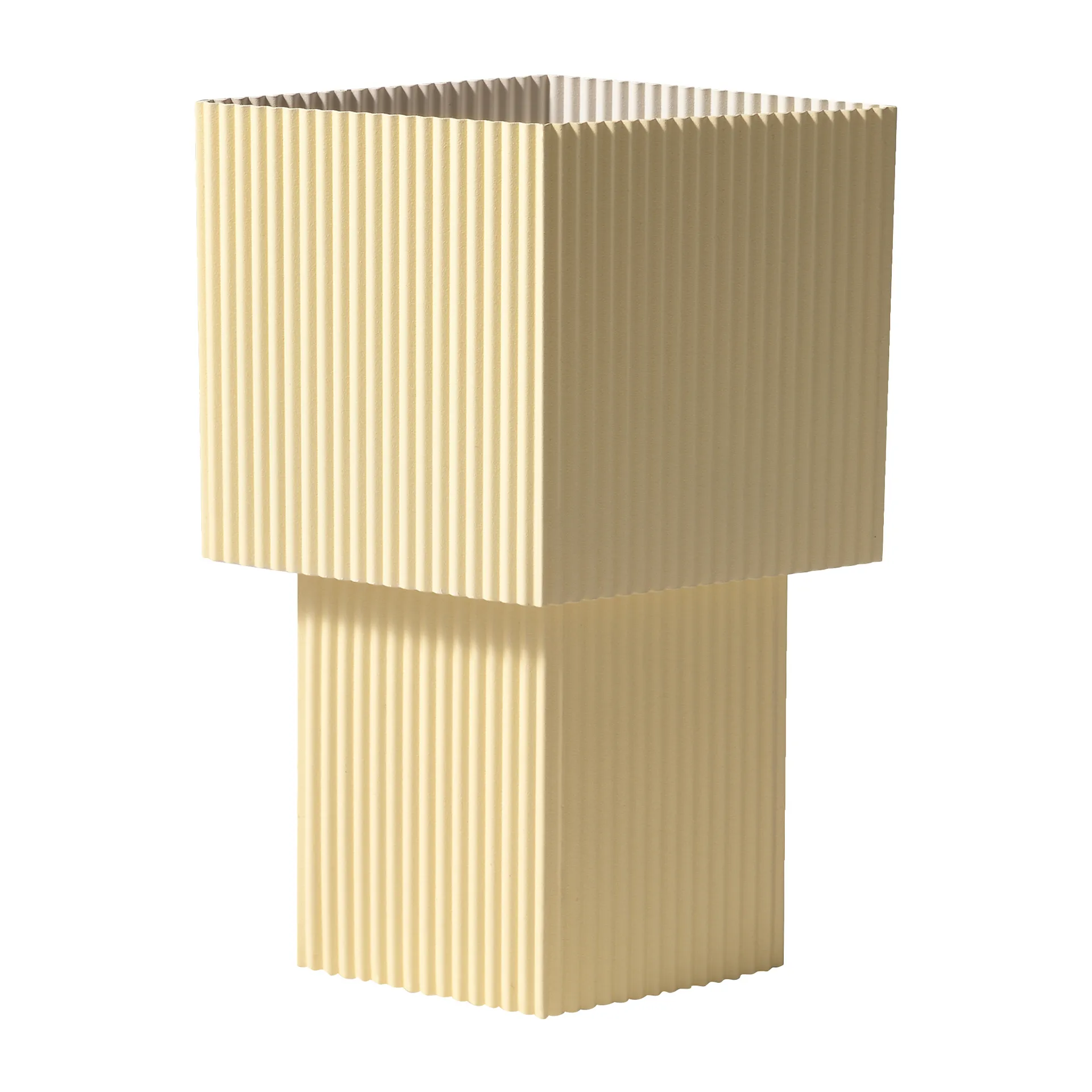 Romb Mini portable bordlampe 19 cm, Vanilla Pholc