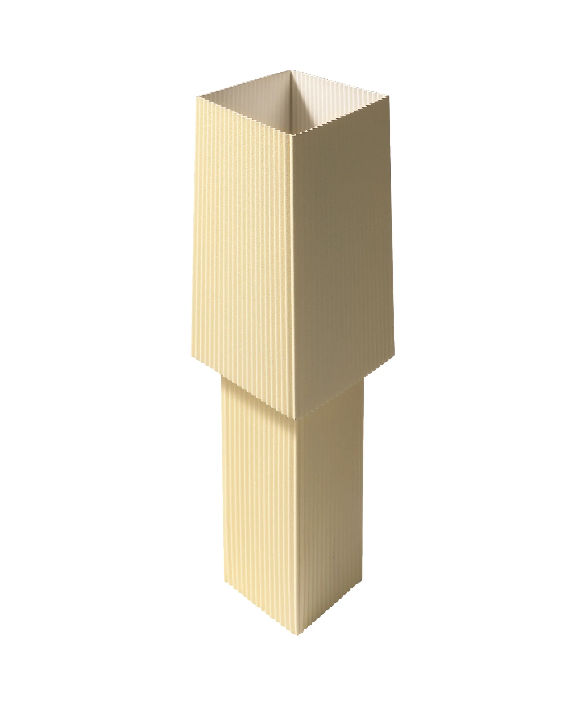 Romb Mini portable bordlampe 19 cm, Vanilla Pholc