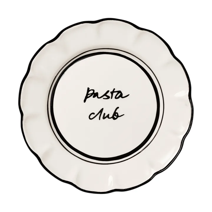 Bistro salattallerken - Black, 21,5 cm - Pick a Poppy