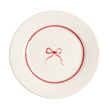 Bow salatttallerken - Dark Pink, 22 cm - Pick a Poppy